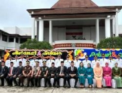 Pemkab OKU Selatan Gelar Upacara Bendera Dalam Rangka HUT OKU Selatan Ke 20 Tahun 2024