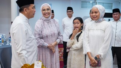 Ketua DPRD Sumsel RA Anita Noeringhati Menyemarakkan Pembukaan Pengajian Ramadan di Griya Agung