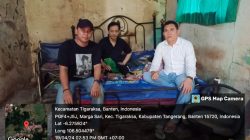 Jenguk Warga Lumpuh, Aktivis GMNI : Terimasih Pak Pj Bupati Tangerang