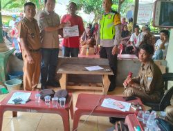 BLT Dana Desa Tanjung Sari Cair Warga Masyarakat Gembira