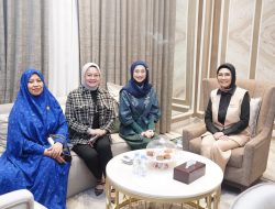 Ketua DPRD Provinsi Sumsel RA Anita Noeringhati Terima Kunjungan DPR RI Desy Ratnasari