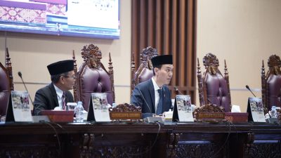 DPRD Prov Sumsel Dengarkan Jawaban Gubernur atas Pandangan Umum Fraksi-fraksi Terhadap Raperda Pertanggungjawaban Pelaksanaan APBD TA 2023