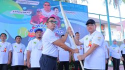 Pj Walikota Palembang Resmi Buka Kejuaraan Walikota Palembang Open Tennis Tournament 2024