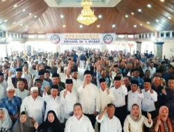Abusama-Misnadi Kukuhkan Ribuan Tim Pemenangan dan Kampanye Tingkat Kabupaten OKU Selatan