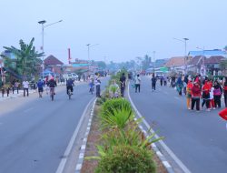 Keren ! Jalan H Husni Jadi Lokasi Car Free Day Baru di Palembang.