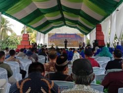 Panen Raya OKUT Diduga Ajang Kampanye, Kadis Pertanian Arahkan Memilih Petahana Lewat Pantun