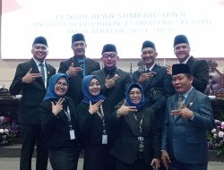 Fenus Antonius Dilantik sebagai Anggota DPRD Sumsel Semoga Amanah