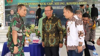 Wakili Bupati OKU Selatan Staf Ahli Bidang Ekonomi  Keuangan dan Pembangunan Setda Hadiri Pisah Sambut Danpuslatpur Kodiklatad