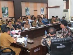 Pemkab OKU Selatan Gelar Rapat Laporan Ahir Hasil Pemutahiran dan Pemetaan PBB -P2 di Empat Kecamatan OKU Selatan