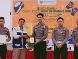 IMIP Gandeng Polres Morowali Beri Edukasi Safety Riding ke Mahasiswa Politeknik