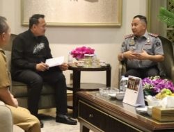 Ketua DPRD Sumsel Terima Audiensi Kakanwil Kemenkum Sumsel Agoto P Simamora