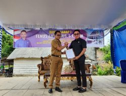 Perjuangkan Kebutuhan Desa Fenus Antonius DPRD Sumsel Turun Langsung Kelapangan