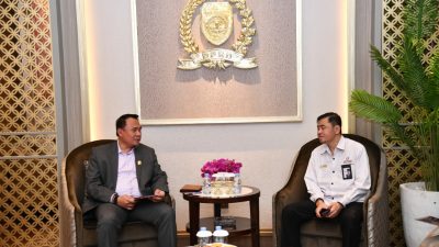 Ketua DPRD Prov Sumsel Andie Dinialdie Terima Kunjungan Ombudsman RI Perwakilan Sumsel