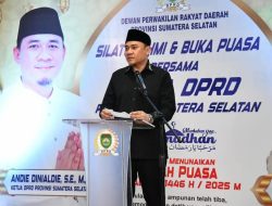 Ketua DPRD Sumsel Andi Dinialdie Buka Puasa Bersama Anggota di Rumah Dinasnya