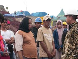 Bupati Morowali Kunjungi Lokasi Longsor di Kawasan IMIP