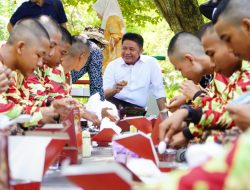 Di Tengah Agenda Padat, Gubernur Herman Deru Sambangi Retret Laskar Pandu Satria