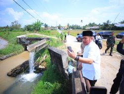 Temukan Irigasi Putus di OKU Timur, Gubernur Herman Deru Tindak Cepat Video Call Kepala BBWS Sumatera VIII