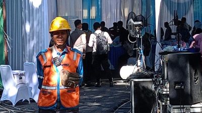 PLN UP3 Palembang Dukung Program Makan Bergizi Gratis dengan Pasokan Listrik Andal pada Peresmian Dapur SPPG Polri