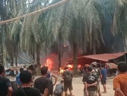 Kebakaran Sumur Minyak Ilegal Kembali Terjadi di Kecamatan Keluang, Polres Muba Tak Berdaya Hadapi Mafia Minyak Ilegal