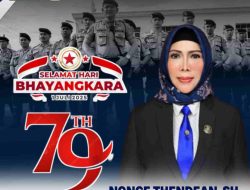 Nonce Thendean, SH : Selamat Hari Bhayangkara Ke-79