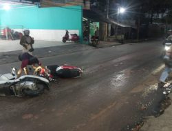Akibat Jalan Licin dan Berceceran Tanah Urugan, Jalan Caringin – Cibugel Makan Korban