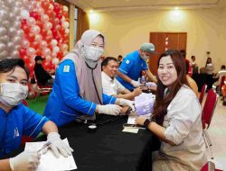 Transfusi Kebaikan, IMIP Gelar Donor Darah Meriahkan HUT RI