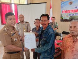 Tahap Ke-3 Sebanyak 290 Sertifikat Tanah Program PTSL di Desa Sidamulya Dibagikan