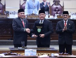 Tiga Perda Baru Ditetapkan, DPRD dan Pemprov Sumsel Perkuat Arah Pembangunan