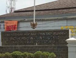 BPN Kabupaten Tangerang Diduga Tebang Pilih dalam Pemberkasan, Erik : Jalur Amplop Bisa Cepat