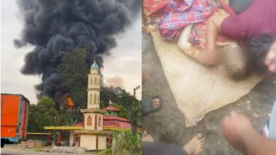 Sumur Minyak Ilegal Meledak di Kecamatan Bayung Lencir, Proses Gakum Polsek Bayung Lencir Diragukan