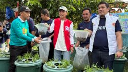 Bulan Bhakti, Pemkot Palembang dan Karang Taruna Gelar Kegiatan Sosial Tebar Bibit Lele Hingga Donor Darah