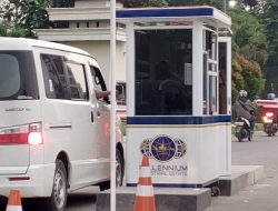 Parkir Gate Kawasan Milenium, Saepudin : Emang Belum Kantongi Ijin
