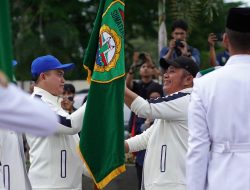 Gubernur Herman Deru Kukuhkan Kontingen Sumsel, Targetkan Sukses Ganda di PORNAS XVII KORPRI