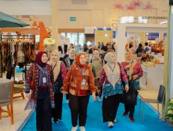 Ketua TP PKK Kota Palembang Hadiri Trade Expo Indonesia ke-40 Berskala Internasional