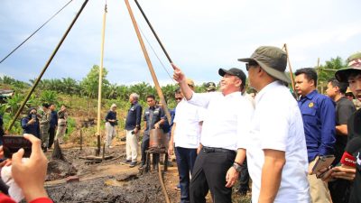 Menteri ESDM dan Gubernur Herman Deru Pastikan Sumur Minyak Rakyat Ramah Lingkungan dan Aman