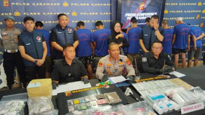Keberhasilan Polres Karawang Ungkap Dua Kasus Pembunuhan Bayi serta Peredaran Narkotika di Wilayah Hukum
