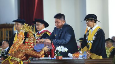 Gubernur Herman Deru Hadiri Dies Natalis Unsri, Mendagri Tekankan Pentingnya SDM Unggul Menuju Indonesia Emas 2045
