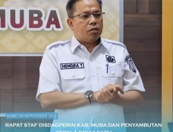 Gelar Rapat Staf, Hendra Tris Tomy : Bangun Soliditas dan Solidaritas