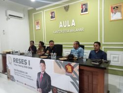 Dewan Dea Eka Rizaldi Gelar Reses I Tahun Sidang 2025-2026, Serap Aspirasi Warga Desa Walahar Klari