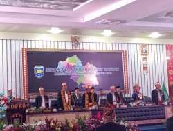 DPRD OKU Selatan Gelar Rapat Paripurna Istimewa Peringati HUT ke-22 Kabupaten