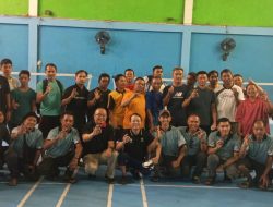 PBSI OKU Selatan Perkuat Silaturahmi Lewat Sparing Partner dengan PBSI OKU