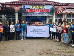 PLN ULP Tugumulyo Salurkan Bantuan Bagi Korban Banjir di Kecamatan Lempuing