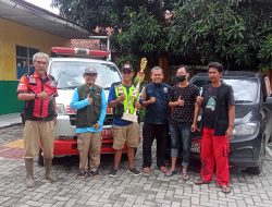 Suparjo Spd,MM Pimpin Kegiatan Rescue Peduli Banjir Di Wilayah Desa Pantai Harapan Jaya