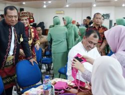 Bupati Beserta Wakil Bupati Tinjau Kegiatan Bakti Sosial Donor Darah Dalam Rangka HUT OKU Selatan ke 22 Tahun