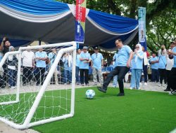 Wagub Cik Ujang Hadiri Kick Off Piala Dunia 2026 Sumsel, Ajak Masyarakat Nobar Hingga Pelosok
