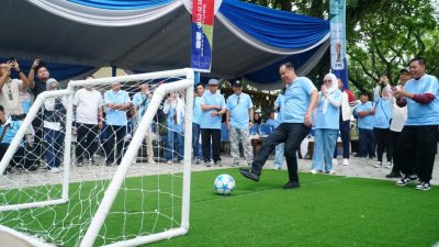 Wagub Cik Ujang Hadiri Kick Off Piala Dunia 2026 Sumsel, Ajak Masyarakat Nobar Hingga Pelosok