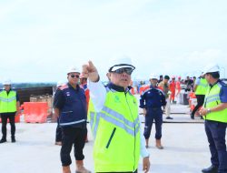 Wagub Cik Ujang Optimistis Jembatan Musi V Fungsional Saat Mudik Lebaran 2026