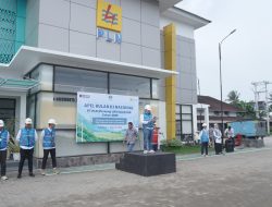 PLN UP3 Ogan Ilir Gelar Apel Bulan K3 2026, Tegaskan Komitmen Zero Accident