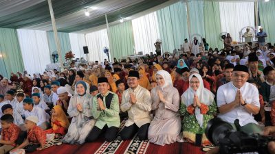 Peringati Satu Tahun Kepemimpinan, Ratu Dewa dan Prima Salam Gelar Tasyakuran dan Buka Puasa