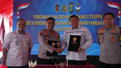 Dukung Program MBG, IMIP Hibahkan Gedung SPPG ke Polres Morowali